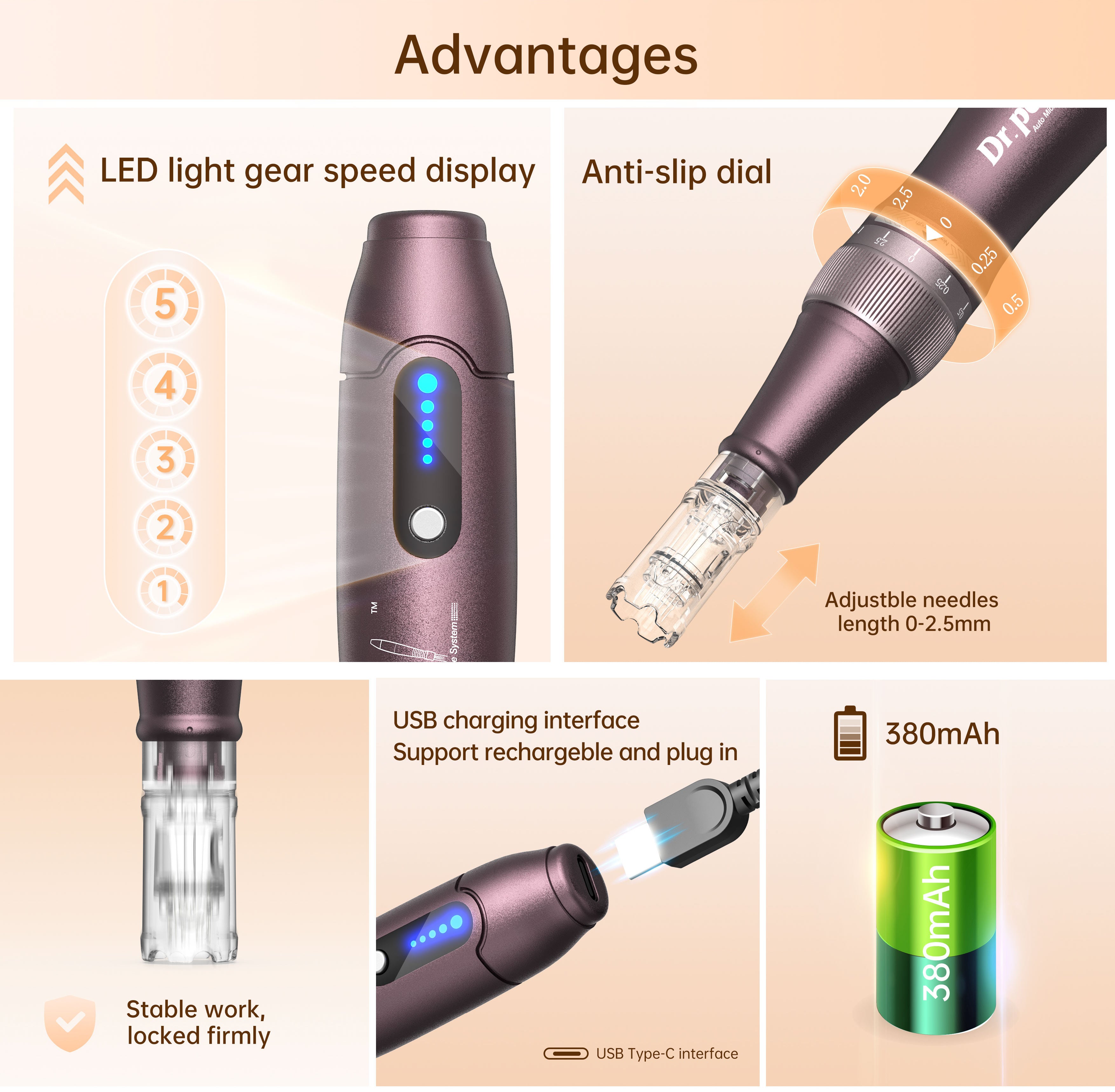 Dr. Pen Ultima A10 Microneedling Pen